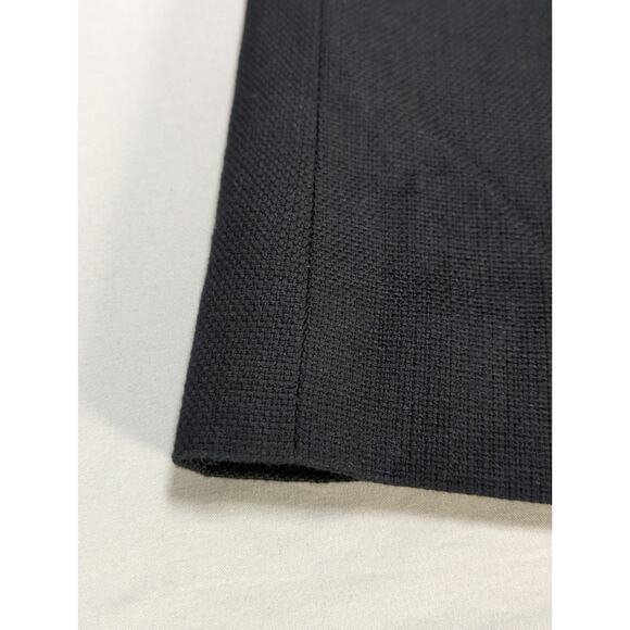 Ann Taylor Silk Cotton Colorblock Sheath Dress Black Red Polka Dot 0 - Picture 5 of 13